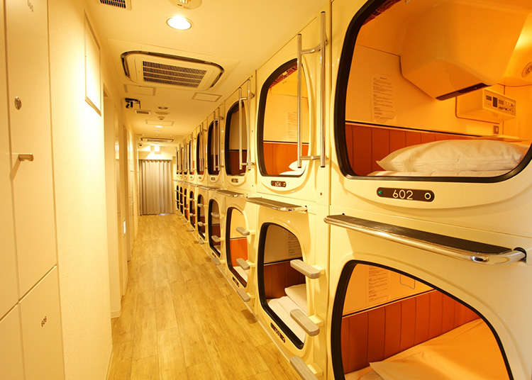 How to use a capsule hotel cleverly - LIVE JAPAN