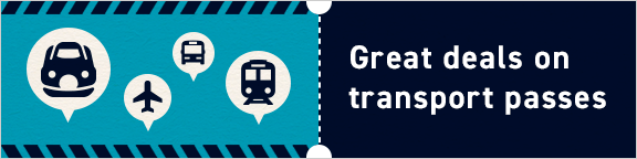 Great deals on transport passes